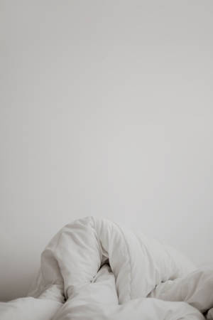 Minimalist White Comforter