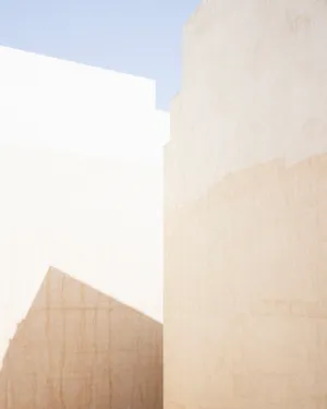 Minimalist White Wall Wallpaper