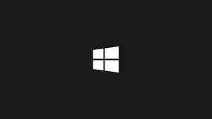 Minimalist Windows 10 Hd White Logo Wallpaper
