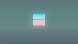 Minimalist Windows 11 Logo Wallpaper