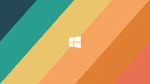 Minimalist Windows Laptop Screen Art Wallpaper