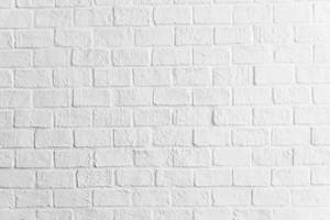 Minimalistic White Brick Wall Texture Wallpaper
