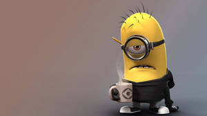 Minion Coffee Despicable Me 3 Wallpaper