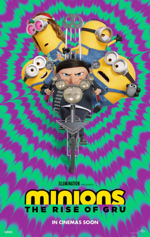 Minions The Rise Of Gru Driving Wallpaper