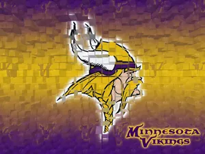 Minnesota Vikings Cubism Abstract Wallpaper