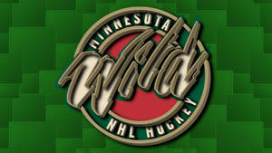 Minnesota Wild Green Metal Wallpaper