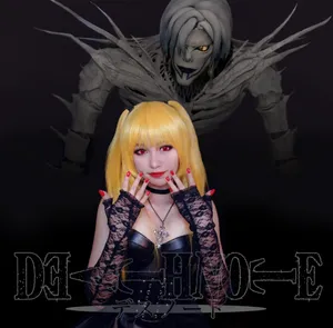 Misa Amane Cosplay With Rem Wallpaper