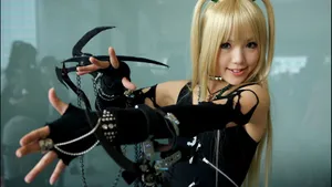 Misa Amane Cute Cosplay Wallpaper