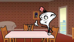 Mister Bean Cartoon Mime Character Wallpaper