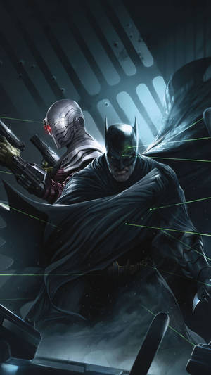 Misty Black Batman Comic Book Wallpaper