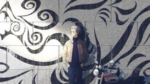 Mitsuya Takashi On Graphic Wall Wallpaper