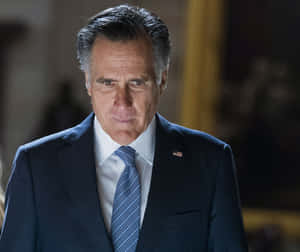 Mitt Romney Concerned Expression Wallpaper