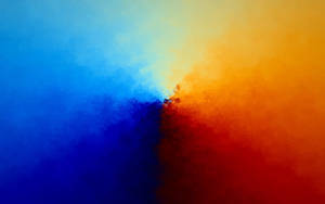 Mix Color Blue, Yellow, And Red Wallpaper
