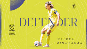 Mls Nashville Sc Center Back Walker Zimmerman Wallpaper