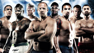 Mma Fighters Together Wallpaper