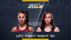 Mma Powerhouse Joanna Jedrzejczyk In Action Wallpaper