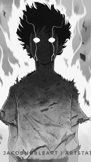 Mob Psycho 100 Hd Wallpaper Iphone 6 / 6s Plus - Hd Wallpaper