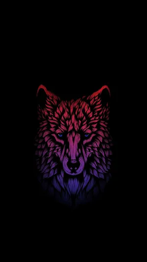 Mobile 4k Wolf Art Wallpaper