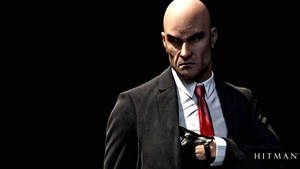 Model Hitman Black Wallpaper