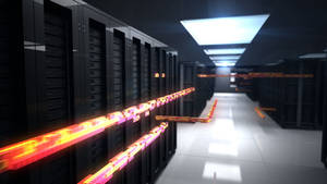 Modern Data Center Infrastructure Wallpaper