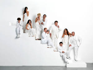 Modern Family Sitcom White Season 3 Wallpaper