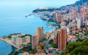 Monaco In Daylight Wallpaper