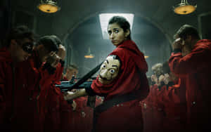 Money Heist Nairobi Poster Wallpaper