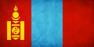 Mongolia National Flag Wallpaper