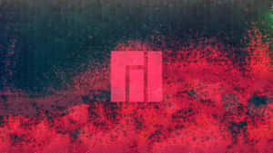 Monjaro Logo Red Burning Aesthetic Wallpaper