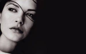 Monochrome Catherine Zeta-jones Wallpaper