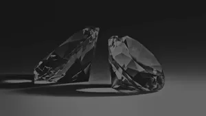 Monochrome Diamonds4 K Wallpaper