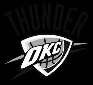 Monochrome Oklahoma City Thunder Wallpaper