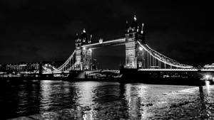Monochrome Tower Bridge London Wallpaper