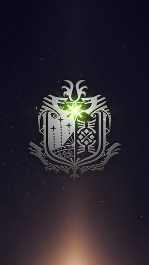 Monster Hunter Iphone Shield Logo Wallpaper