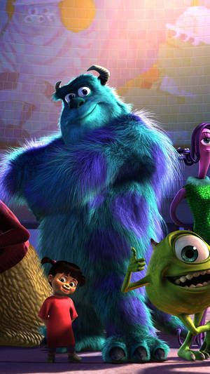 Monsters Inc In The Shadow Wallpaper