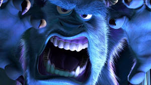 Monsters Inc Sulley Scary Face Wallpaper