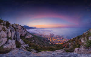 Monte Carlo Monaco Summer Sunrise Macbook Default Wallpaper