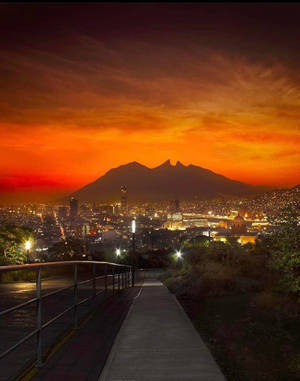 Monterrey Cerro De La Silla Mountain Wallpaper