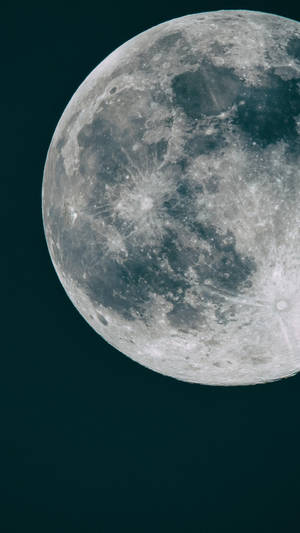 Moon Close-up 4k Ultra Iphone Wallpaper