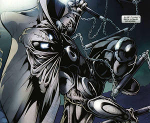 Moon Knight Fight Quote Wallpaper