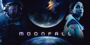 Moonfall Poster Patrick And Halle Wallpaper