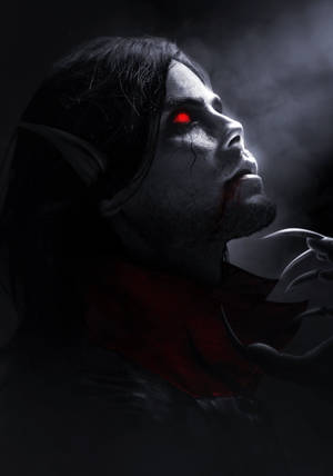 Morbius Glowing Eyes Wallpaper