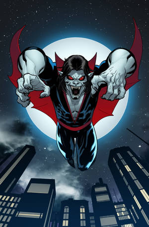 Morbius Vector Art Wallpaper