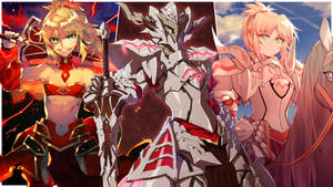 Mordred Of Fate Collage Wallpaper