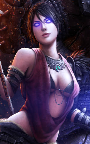 Morrigan Dragon Age Phone Wallpaper