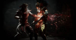Mortal Kombat 11 Bloody Fight Wallpaper
