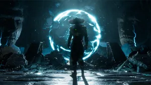 Mortal Kombat 11 Raiden Dark Statues Wallpaper