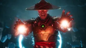 Mortal Kombat 11 Red God Raiden Wallpaper