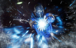 Mortal Kombat 11 Sub Zero Blast Wallpaper