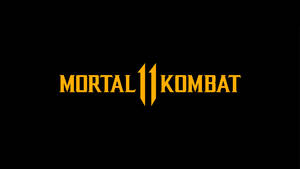 Mortal Kombat 11 Title Logo Wallpaper